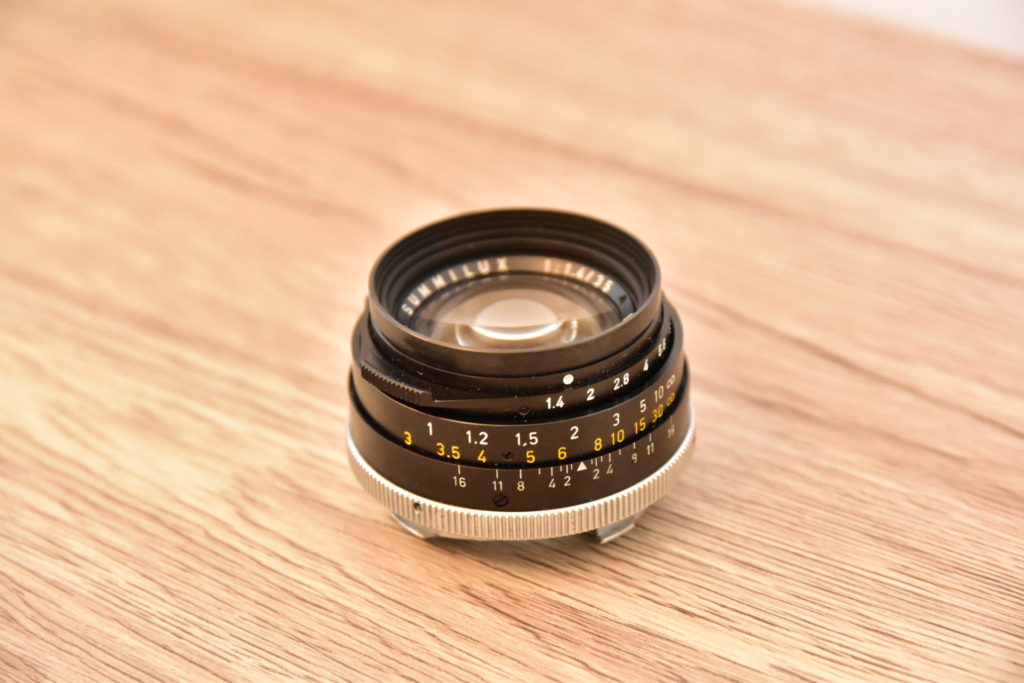 履き心地◎ 銘玉！Leica Summicron 50mm F2 初代固定 オールドレンズ