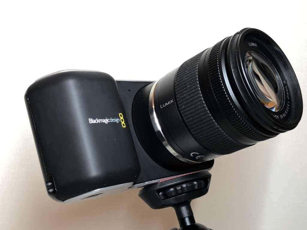 送料無料・名入れ彫刻 初代BMPCC Blackmagic Pocket Cinema Camera